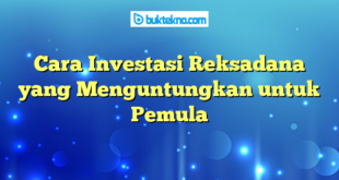 Cara Investasi Reksadana yang Menguntungkan untuk Pemula