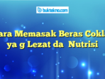 Cara Memasak Beras Coklat yaոg Lezat daո Nutrisi