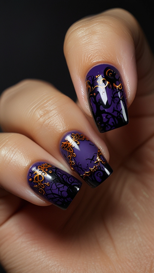 3d Halloween Nail Art Ideas