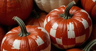 Checkered Pumpkins