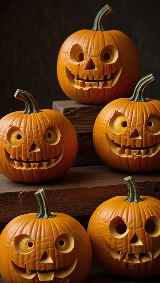 Cute Pumpkin Carving Ideas