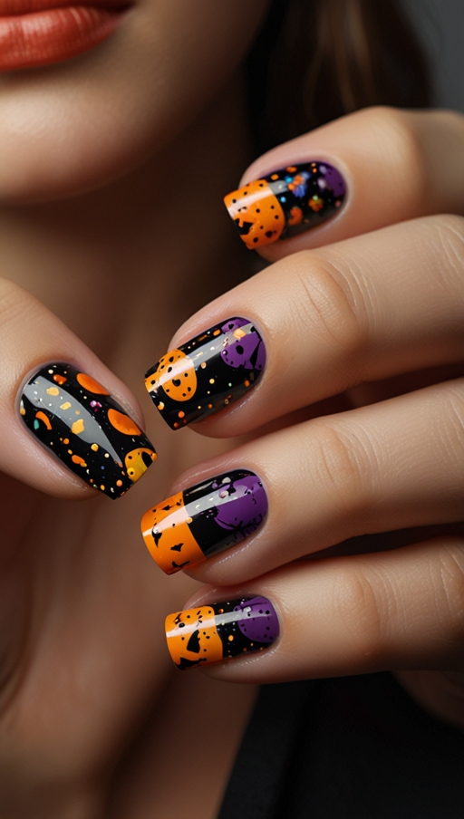 Halloween Nail Stickers And Wraps