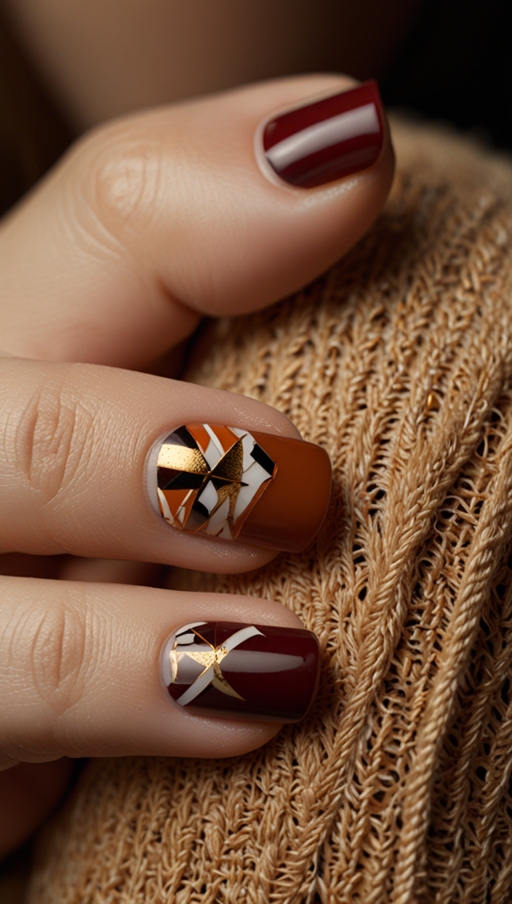 Negative Space Nails