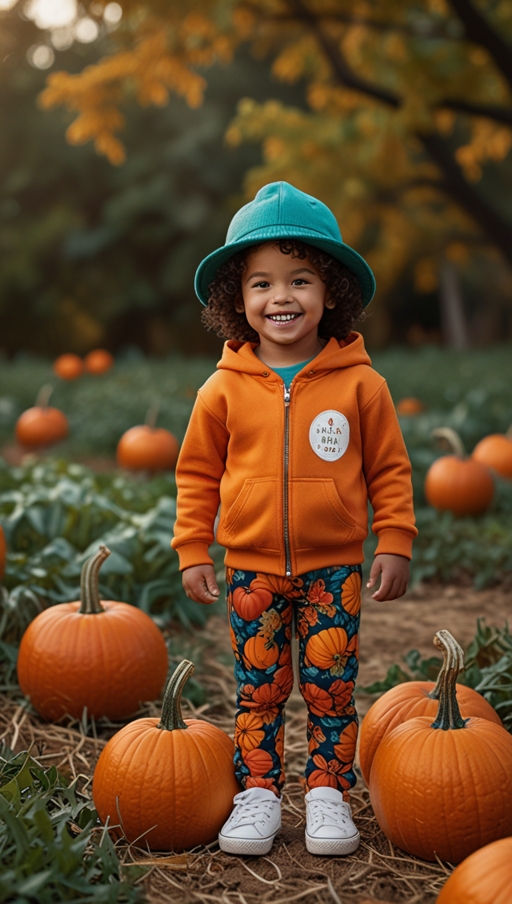 Pumpkin Patch Outfit For Kids