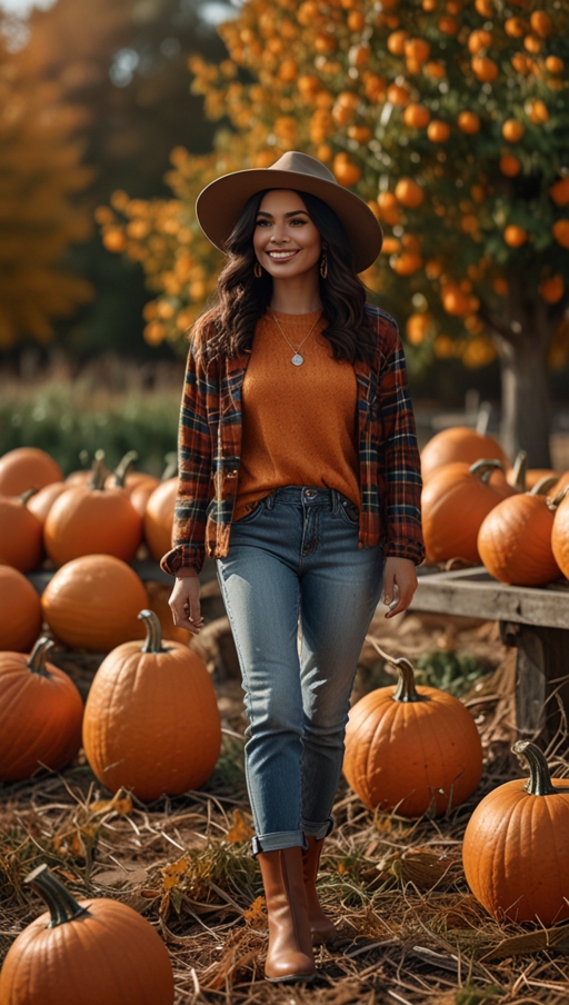 Pumpkin Patch Outfit For Women