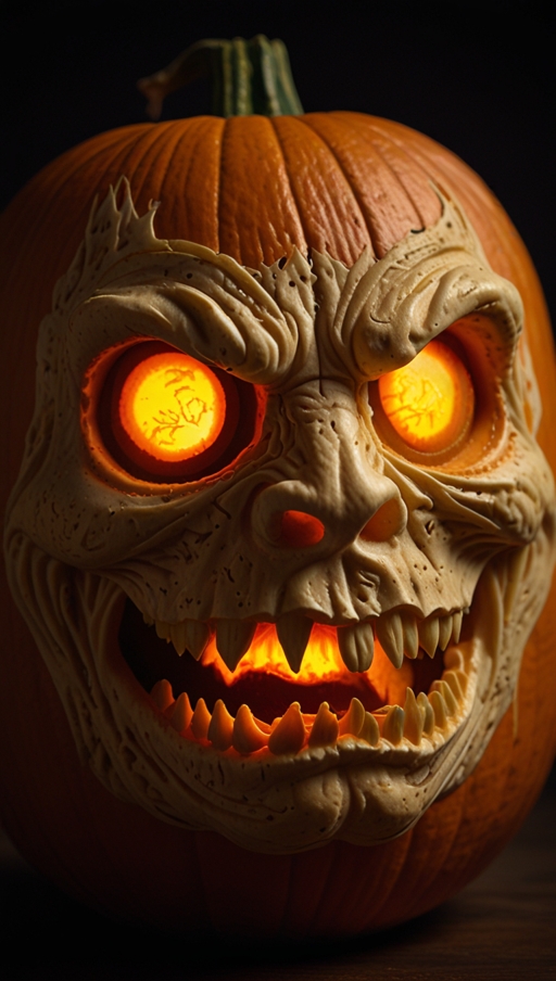 Scary Pumpkin Carving