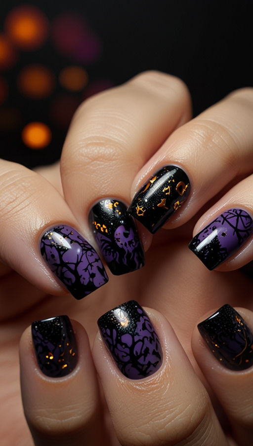 Spooky Designs For Halloween Nails