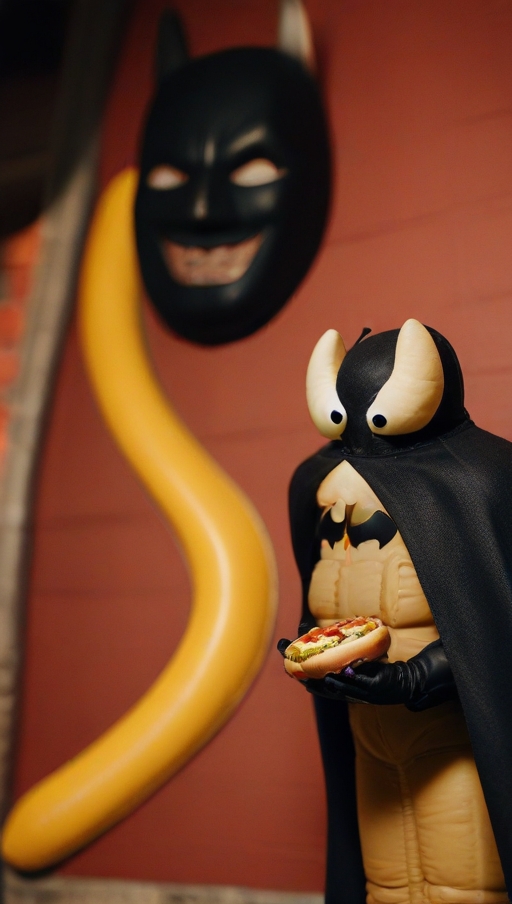 Batman And A Hot Dog